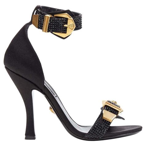 versace chunky shoes|Versace tribute high heels.